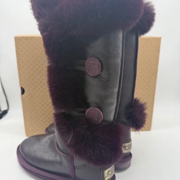 Australia Luxe Co. New with tags. Nordic Tall Prince leather finish size 7 - Picture 6 of 7